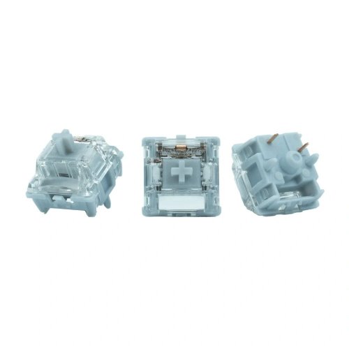 Набір перемикачів для клавіатури Gateron Zero Degree Linear Switch Fully Silent 5 Pin 35pcs (KS-JP-Z35C03-Y02-169) купити в Україні: Київ, Львів, Хмельницький, Тернопіль, Івано-Франківськ | Низька ціна, відгуки, характеристики від TELEMART фото