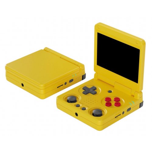 Портативна ігрова консоль Anbernic RG 34XXSP 64GB Yellow купити в Україні: Київ, Львів, Хмельницький, Тернопіль, Івано-Франківськ | Низька ціна, відгуки, характеристики від TELEMART фото