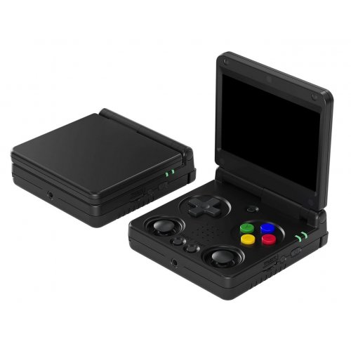 Портативна ігрова консоль Anbernic RG 34XXSP 64GB Black купити в Україні: Київ, Львів, Хмельницький, Тернопіль, Івано-Франківськ | Низька ціна, відгуки, характеристики від TELEMART фото