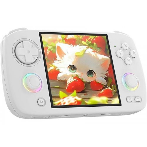 Портативна ігрова консоль Anbernic RG CubeXX 64GB White купити в Україні: Київ, Львів, Хмельницький, Тернопіль, Івано-Франківськ | Низька ціна, відгуки, характеристики від TELEMART фото