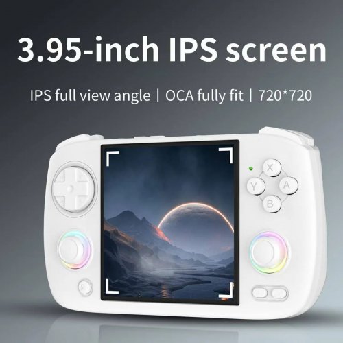 Портативна ігрова консоль Anbernic RG CubeXX 64GB White купити в Україні: Київ, Львів, Хмельницький, Тернопіль, Івано-Франківськ | Низька ціна, відгуки, характеристики від TELEMART фото