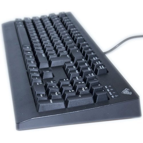 Купити Клавіатура AULA Mechanical Demon King Outemu MX Blue (6948391233178) Black - ціна в Києві, Львові, Вінниці, Хмельницькому, Франківську, Україні | інтернет-магазин TELEMART.UA фото