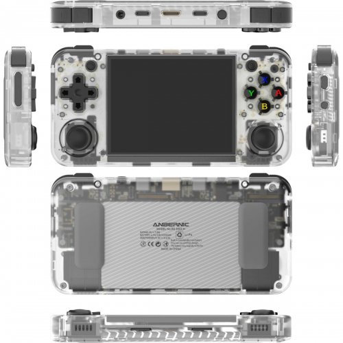 Портативна ігрова консоль Anbernic RG35XX H 64GB White купити в Україні: Київ, Львів, Хмельницький, Тернопіль, Івано-Франківськ | Низька ціна, відгуки, характеристики від TELEMART фото