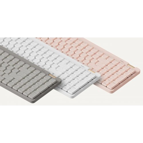 Клавиатура Lofree OE922 Flow Lite 100 Mechanical Linear Switches Wireless (LO-6922694806949) Flamingo купить в Украине: Киев, Днепр, Харьков, Одесса  | Низкая цена, отзывы, характеристики от TELEMART фото