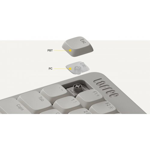 Клавиатура Lofree OE922 Flow Lite 100 Mechanical Linear Switches Wireless (LO-6922694806949) Flamingo купить в Украине: Киев, Днепр, Харьков, Одесса  | Низкая цена, отзывы, характеристики от TELEMART фото