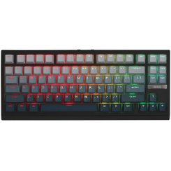 Клавиатура EPOMAKER G84 HE RGB Magnetic Duskrise Switch Wireless (G84HE-BW-D-UA) Blue/White