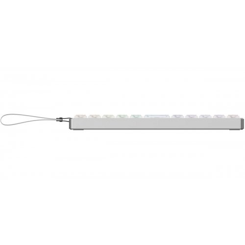 Клавиатура EPOMAKER LUMA40 RGB Mechanical Kailh White Rain Switch Wireless (LUMA40-S-WR) Silver купить в Украине: Киев, Днепр, Харьков, Одесса  | Низкая цена, отзывы, характеристики от TELEMART фото