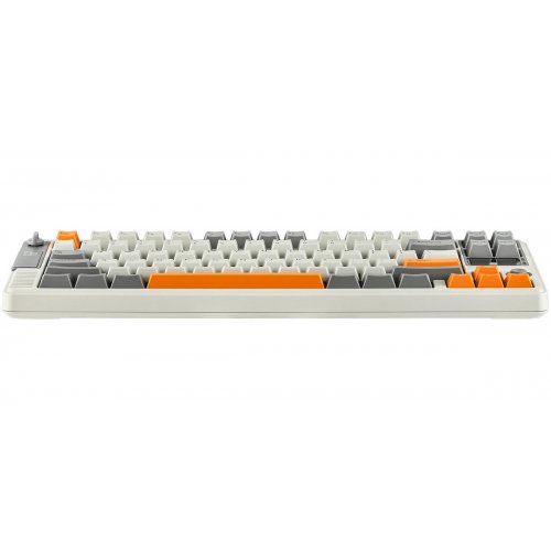 Клавіатура EPOMAKER RT85 RGB Mechanical Wisteria V2 Linear Switch Wireless (RT85-WG-WL2-UA) White/Grey купити в Україні: Київ, Львів, Хмельницький, Тернопіль, Івано-Франківськ | Низька ціна, відгуки, характеристики від TELEMART фото