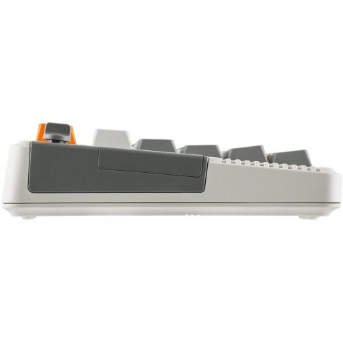 Клавіатура EPOMAKER RT85 RGB Mechanical Wisteria V2 Linear Switch Wireless (RT85-WG-WL2-UA) White/Grey купити в Україні: Київ, Львів, Хмельницький, Тернопіль, Івано-Франківськ | Низька ціна, відгуки, характеристики від TELEMART фото
