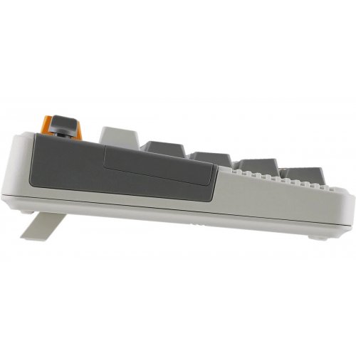 Клавіатура EPOMAKER RT85 RGB Mechanical Wisteria V2 Linear Switch Wireless (RT85-WG-WL2-UA) White/Grey купити в Україні: Київ, Львів, Хмельницький, Тернопіль, Івано-Франківськ | Низька ціна, відгуки, характеристики від TELEMART фото