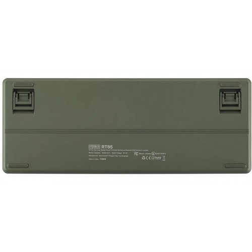 Клавіатура EPOMAKER RT85 RGB Mechanical CreamyJade Switch Wireless (RT85-GW-CJ-UA) Green/White купити в Україні: Київ, Львів, Хмельницький, Тернопіль, Івано-Франківськ | Низька ціна, відгуки, характеристики від TELEMART фото