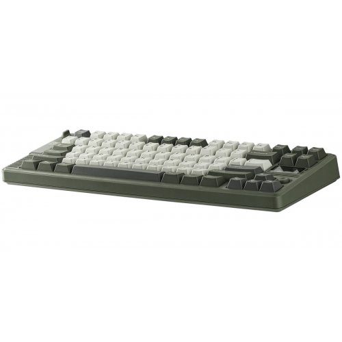 Клавіатура EPOMAKER RT85 RGB Mechanical CreamyJade Switch Wireless (RT85-GW-CJ-UA) Green/White купити в Україні: Київ, Львів, Хмельницький, Тернопіль, Івано-Франківськ | Низька ціна, відгуки, характеристики від TELEMART фото