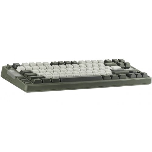 Клавіатура EPOMAKER RT85 RGB Mechanical CreamyJade Switch Wireless (RT85-GW-CJ-UA) Green/White купити в Україні: Київ, Львів, Хмельницький, Тернопіль, Івано-Франківськ | Низька ціна, відгуки, характеристики від TELEMART фото