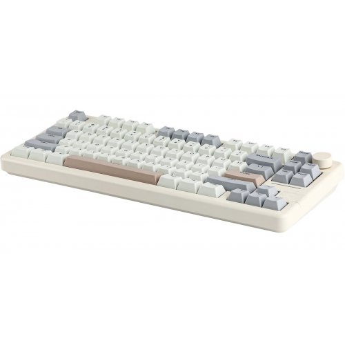 Клавіатура EPOMAKER GALAXY70 RGB Mechanical HUANO Blossom Odyssey Switch Wireless (GALAXY70-G-BO-UA) Grey купити в Україні: Київ, Львів, Хмельницький, Тернопіль, Івано-Франківськ | Низька ціна, відгуки, характеристики від TELEMART фото