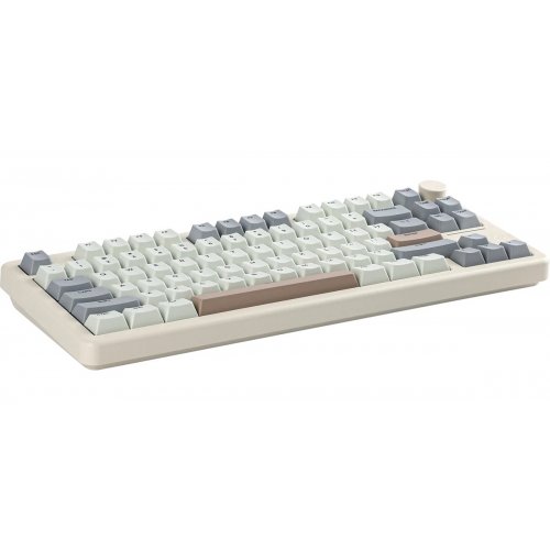 Клавіатура EPOMAKER GALAXY70 RGB Mechanical HUANO Blossom Odyssey Switch Wireless (GALAXY70-G-BO-UA) Grey купити в Україні: Київ, Львів, Хмельницький, Тернопіль, Івано-Франківськ | Низька ціна, відгуки, характеристики від TELEMART фото
