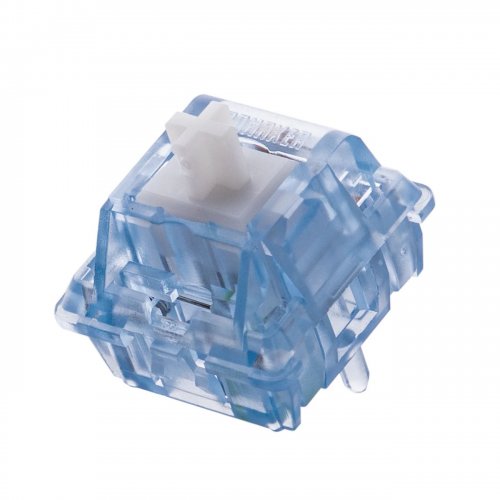 Набір перемикачів для клавіатури EPOMAKER Aqua Clicky Switch Set 5 Pin 100pcs купити в Україні: Київ, Львів, Хмельницький, Тернопіль, Івано-Франківськ | Низька ціна, відгуки, характеристики від TELEMART фото