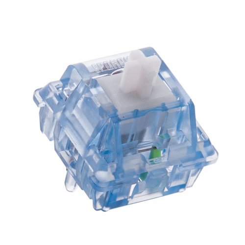 Набір перемикачів для клавіатури EPOMAKER Aqua Clicky Switch Set 5 Pin 100pcs купити в Україні: Київ, Львів, Хмельницький, Тернопіль, Івано-Франківськ | Низька ціна, відгуки, характеристики від TELEMART фото