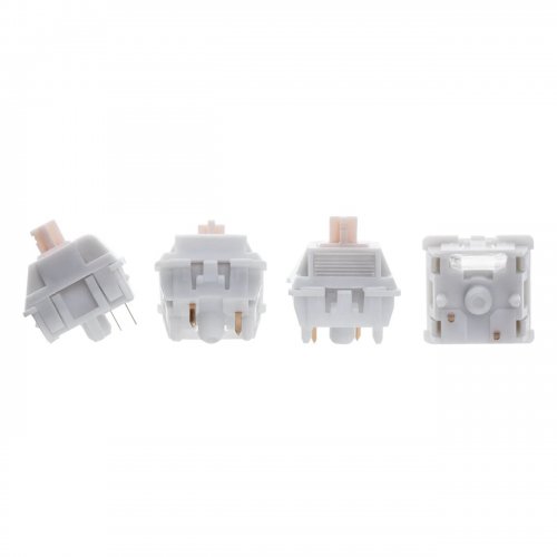 Набір перемикачів для клавіатури EPOMAKER Cream Marble Linear Switch Set 5 Pin 35pcs купити в Україні: Київ, Львів, Хмельницький, Тернопіль, Івано-Франківськ | Низька ціна, відгуки, характеристики від TELEMART фото