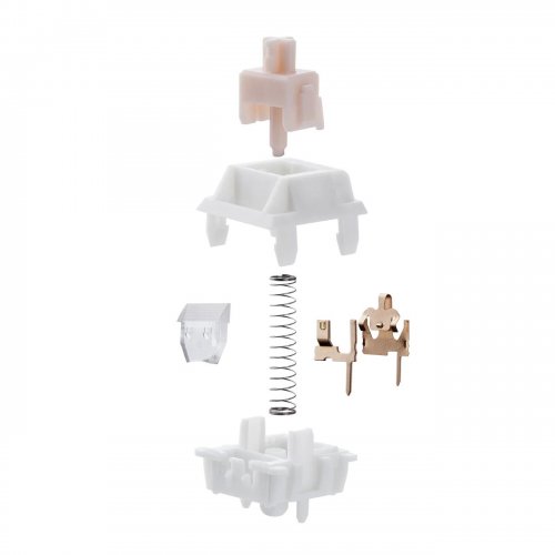 Набір перемикачів для клавіатури EPOMAKER Cream Marble Linear Switch Set 5 Pin 35pcs купити в Україні: Київ, Львів, Хмельницький, Тернопіль, Івано-Франківськ | Низька ціна, відгуки, характеристики від TELEMART фото