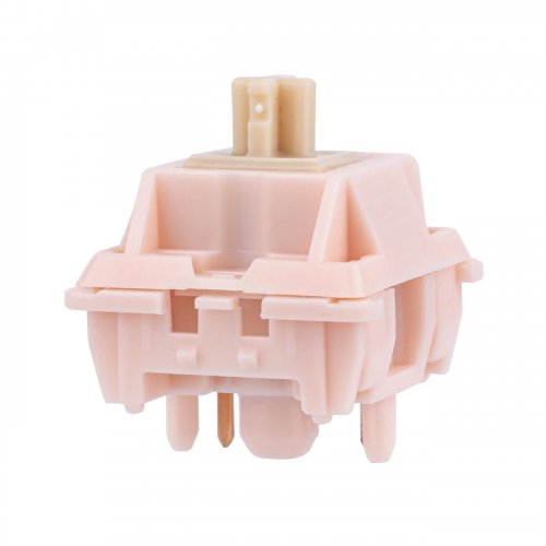 Набір перемикачів для клавіатури EPOMAKER Nude Rosa Silent Switch Set 5 Pin 35pcs купити в Україні: Київ, Львів, Хмельницький, Тернопіль, Івано-Франківськ | Низька ціна, відгуки, характеристики від TELEMART фото