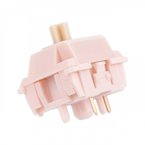 Набір перемикачів для клавіатури EPOMAKER Nude Rosa Silent Switch Set 5 Pin 35pcs купити в Україні: Київ, Львів, Хмельницький, Тернопіль, Івано-Франківськ | Низька ціна, відгуки, характеристики від TELEMART фото