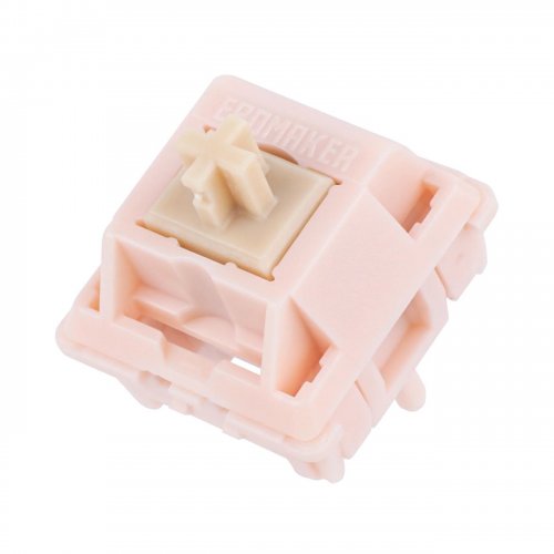 Набір перемикачів для клавіатури EPOMAKER Nude Rosa Silent Switch Set 5 Pin 35pcs купити в Україні: Київ, Львів, Хмельницький, Тернопіль, Івано-Франківськ | Низька ціна, відгуки, характеристики від TELEMART фото