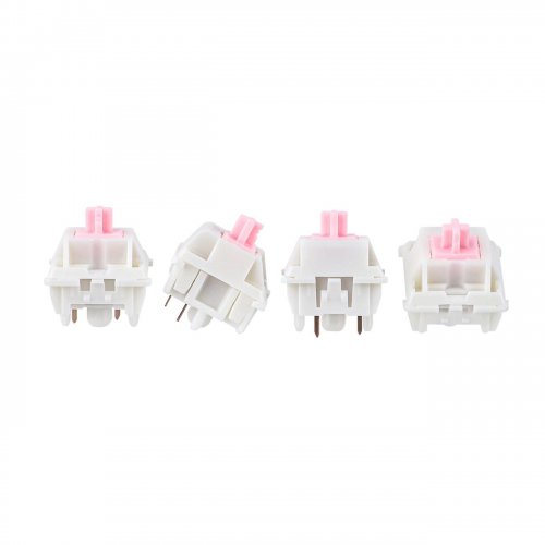 Набір перемикачів для клавіатури EPOMAKER Roseveil Linear Silent Switch Set 5 Pin 30pcs купити в Україні: Київ, Львів, Хмельницький, Тернопіль, Івано-Франківськ | Низька ціна, відгуки, характеристики від TELEMART фото