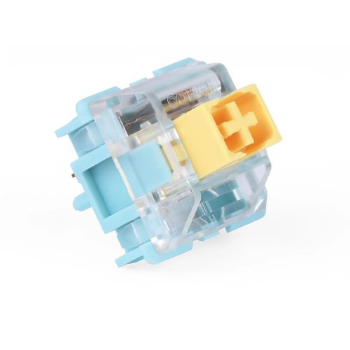 Набір перемикачів для клавіатури EPOMAKER Sea Salt Linear Switch Set 5 Pin 35pcs купити в Україні: Київ, Львів, Хмельницький, Тернопіль, Івано-Франківськ | Низька ціна, відгуки, характеристики від TELEMART фото
