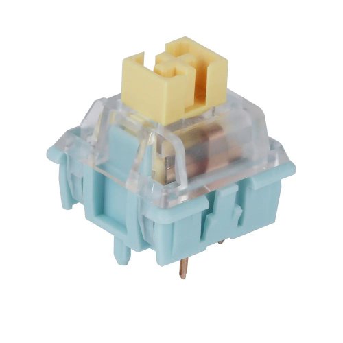 Набір перемикачів для клавіатури EPOMAKER Sea Salt Linear Switch Set 5 Pin 35pcs купити в Україні: Київ, Львів, Хмельницький, Тернопіль, Івано-Франківськ | Низька ціна, відгуки, характеристики від TELEMART фото