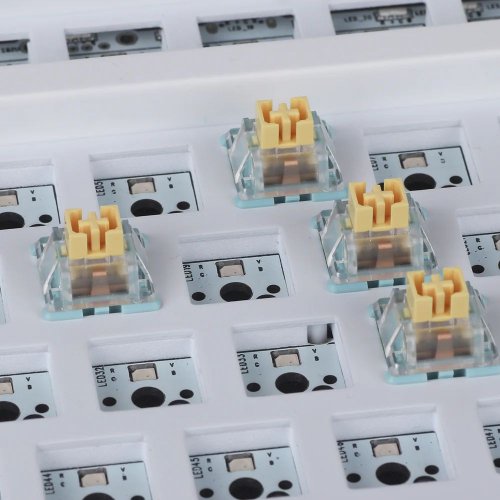 Набір перемикачів для клавіатури EPOMAKER Sea Salt Linear Switch Set 5 Pin 35pcs купити в Україні: Київ, Львів, Хмельницький, Тернопіль, Івано-Франківськ | Низька ціна, відгуки, характеристики від TELEMART фото