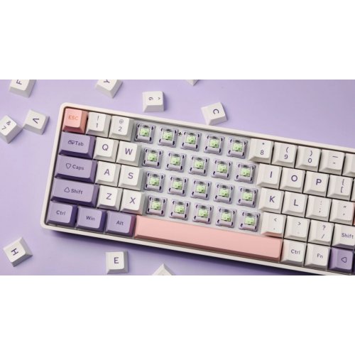 Набір перемикачів для клавіатури EPOMAKER Wisteria Linear V2 Switch Set 5 Pin 35pcs купити в Україні: Київ, Львів, Хмельницький, Тернопіль, Івано-Франківськ | Низька ціна, відгуки, характеристики від TELEMART фото