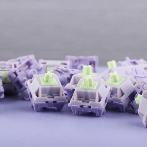 Набір перемикачів для клавіатури EPOMAKER Wisteria Linear V2 Switch Set 5 Pin 35pcs купити в Україні: Київ, Львів, Хмельницький, Тернопіль, Івано-Франківськ | Низька ціна, відгуки, характеристики від TELEMART фото