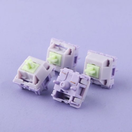 Набір перемикачів для клавіатури EPOMAKER Wisteria Linear V2 Switch Set 5 Pin 35pcs купити в Україні: Київ, Львів, Хмельницький, Тернопіль, Івано-Франківськ | Низька ціна, відгуки, характеристики від TELEMART фото