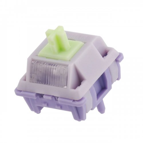 Набір перемикачів для клавіатури EPOMAKER Wisteria Linear Switch Set 5 Pin 100pcs купити в Україні: Київ, Львів, Хмельницький, Тернопіль, Івано-Франківськ | Низька ціна, відгуки, характеристики від TELEMART фото