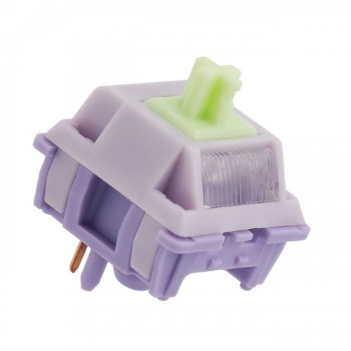 Набір перемикачів для клавіатури EPOMAKER Wisteria Linear Switch Set 5 Pin 100pcs купити в Україні: Київ, Львів, Хмельницький, Тернопіль, Івано-Франківськ | Низька ціна, відгуки, характеристики від TELEMART фото