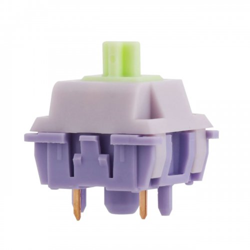Набір перемикачів для клавіатури EPOMAKER Wisteria Linear Switch Set 5 Pin 100pcs купити в Україні: Київ, Львів, Хмельницький, Тернопіль, Івано-Франківськ | Низька ціна, відгуки, характеристики від TELEMART фото