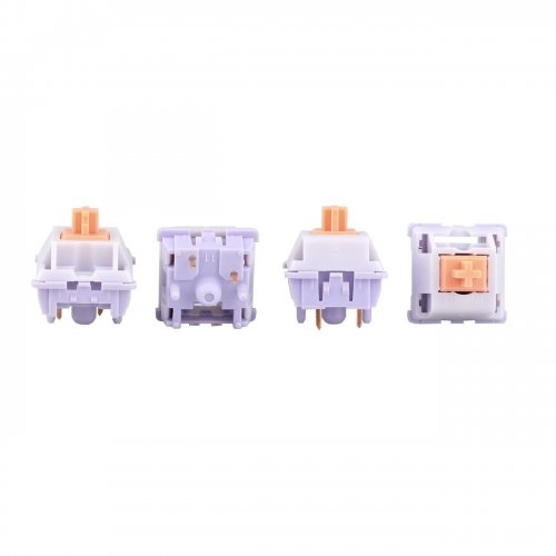 Набір перемикачів для клавіатури EPOMAKER Wisteria Tactile Switch Set 5 Pin 30pcs купити в Україні: Київ, Львів, Хмельницький, Тернопіль, Івано-Франківськ | Низька ціна, відгуки, характеристики від TELEMART фото