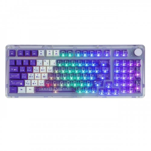 Набір кейкапів EPOMAKER DuoChrome Set 150pcs Purple купити в Україні: Київ, Львів, Хмельницький, Тернопіль, Івано-Франківськ | Низька ціна, відгуки, характеристики від TELEMART фото