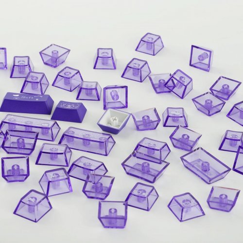 Набір кейкапів EPOMAKER DuoChrome Set 150pcs Purple купити в Україні: Київ, Львів, Хмельницький, Тернопіль, Івано-Франківськ | Низька ціна, відгуки, характеристики від TELEMART фото