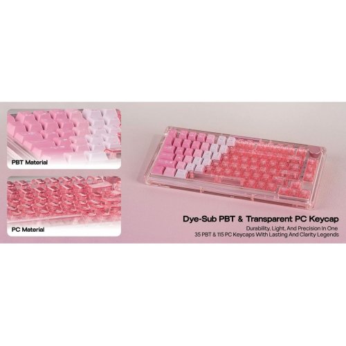 Набір кейкапів EPOMAKER DuoChrome Set 150pcs Purple купити в Україні: Київ, Львів, Хмельницький, Тернопіль, Івано-Франківськ | Низька ціна, відгуки, характеристики від TELEMART фото