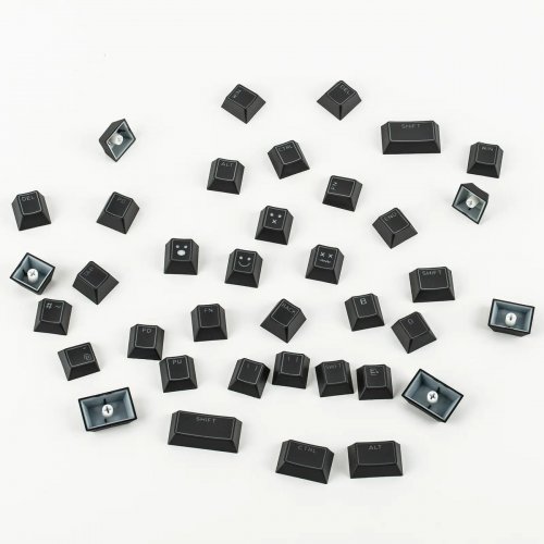 Набір кейкапів EPOMAKER Glintrix Set 142pcs Black купити в Україні: Київ, Львів, Хмельницький, Тернопіль, Івано-Франківськ | Низька ціна, відгуки, характеристики від TELEMART фото