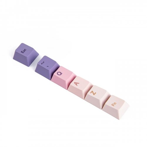 Набір кейкапів EPOMAKER Lavender Jade Set 149pcs Purple/Pink купити в Україні: Київ, Львів, Хмельницький, Тернопіль, Івано-Франківськ | Низька ціна, відгуки, характеристики від TELEMART фото