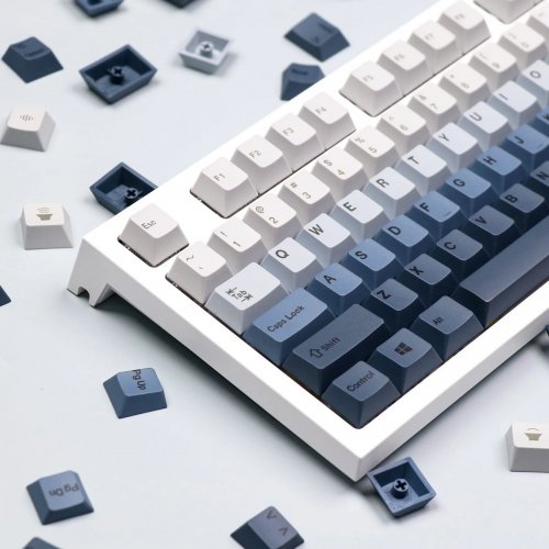 Набір кейкапів EPOMAKER AquaShift Set 149pcs Blue купити в Україні: Київ, Львів, Хмельницький, Тернопіль, Івано-Франківськ | Низька ціна, відгуки, характеристики від TELEMART фото