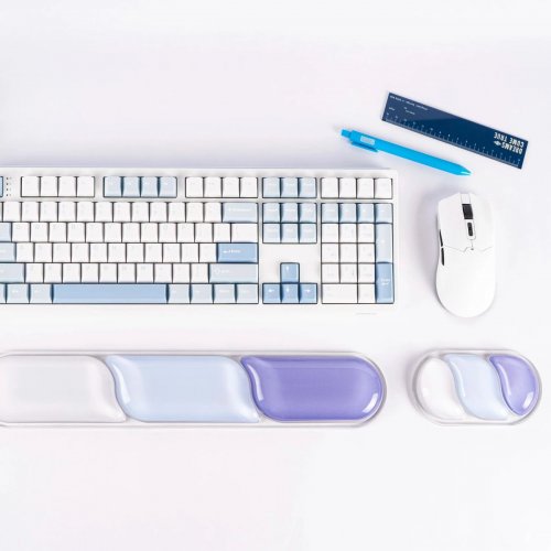 Подставка для рук EPOMAKER CloudGel Wrist Rest Blue купить в Украине: Киев, Днепр, Харьков, Одесса  | Низкая цена, отзывы, характеристики от TELEMART фото