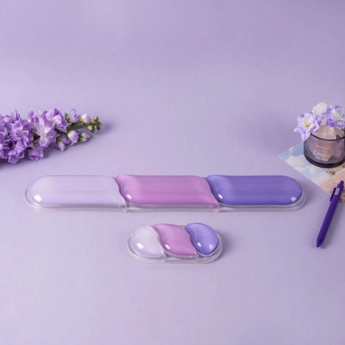 Подставка для рук EPOMAKER CloudGel Wrist Rest Purple купить в Украине: Киев, Днепр, Харьков, Одесса  | Низкая цена, отзывы, характеристики от TELEMART фото