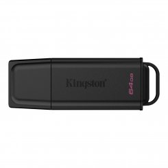 Накопитель Kingston DataTraveler Exodia 64GB USB 3.2 Gen 1 (DTXG2/64GB) Black