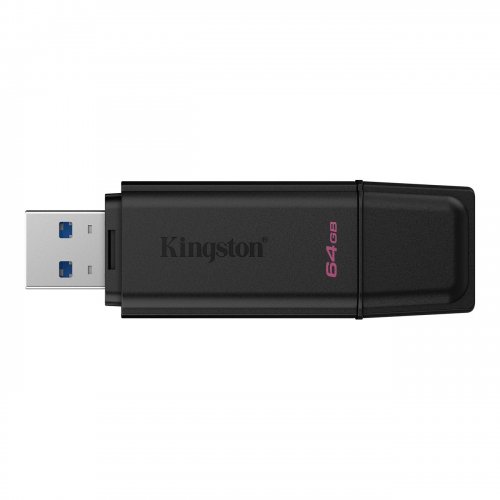 Накопитель Kingston DataTraveler Exodia 64GB USB 3.2 Gen 1 (DTXG2/64GB) Black купить в Украине: Киев, Днепр, Харьков, Одесса  | Низкая цена, отзывы, характеристики от TELEMART фото