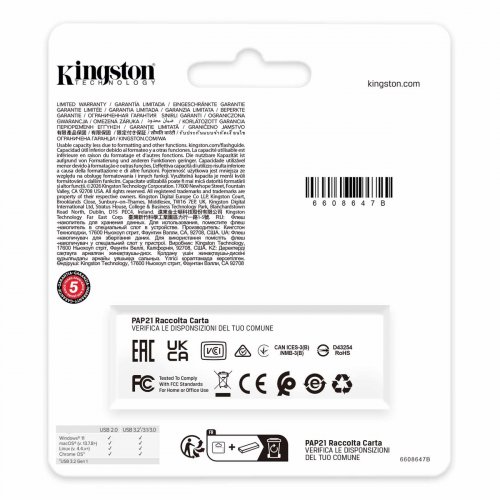 Накопитель Kingston DataTraveler Exodia 64GB USB 3.2 Gen 1 (DTXG2/64GB) Black купить в Украине: Киев, Днепр, Харьков, Одесса  | Низкая цена, отзывы, характеристики от TELEMART фото
