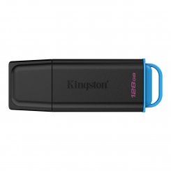Накопитель Kingston DataTraveler Exodia 128GB USB 3.2 Gen 1 (DTXG2/128GB) Black/Blue