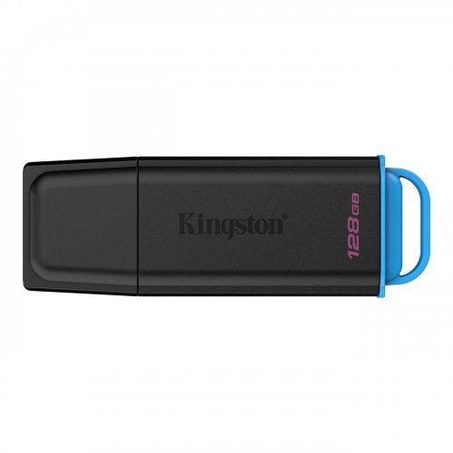 Накопитель Kingston DataTraveler Exodia 128GB USB 3.2 Gen 1 (DTXG2/128GB) Black/Blue купить в Украине: Киев, Днепр, Харьков, Одесса  | Низкая цена, отзывы, характеристики от TELEMART фото